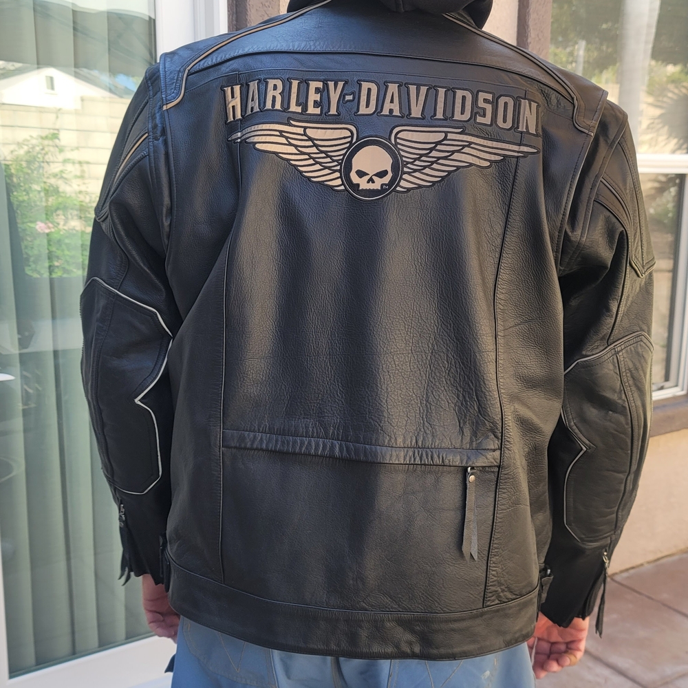 Harley-Davidson Black Leather Jacket for Men